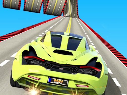 impossible car stunt mega ramp 3d