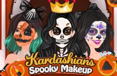 Kardashians Spooky Make Up