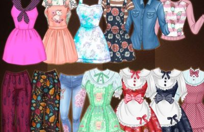 Kawaii High School Fashion Game for Girl