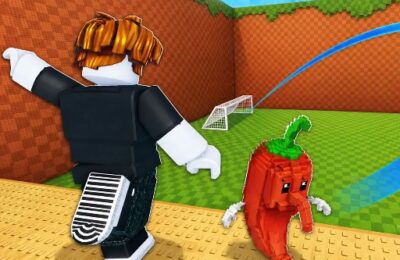 Kick a Lucky Block: Tsunami Football