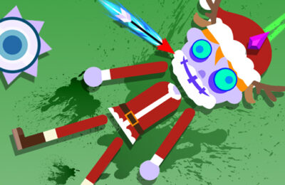 Kick The Santa Christmas Buddy