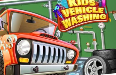 Kids Car Wash Garage for Boys