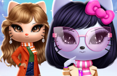 Kitty Squad Winter Dress up