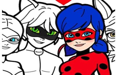 LadyBug Coloring Book With Magic Pen