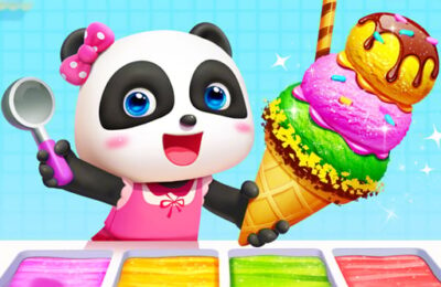 Little Panda Ice Cream Game