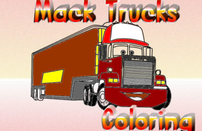 Mack Trucks Coloring