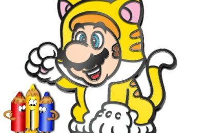 Mario Rush Coloring Book