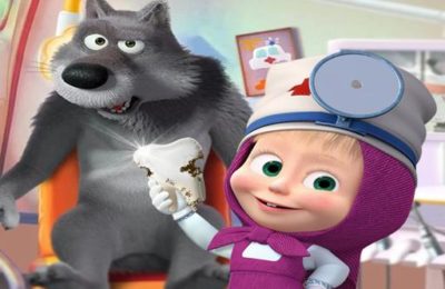 Masha and the Bear- Free Dentist Hospital Surgery