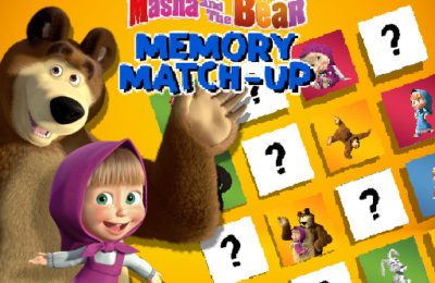 Masha and the Bear Memory Match Up