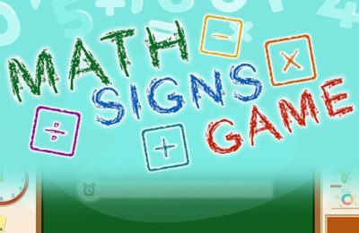 Math Signs Game