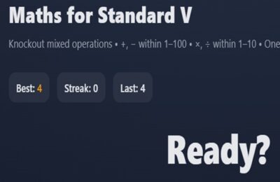 Maths for Standard V