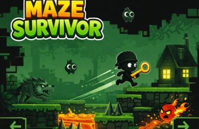 Maze Survivor   Platform Adventure Game