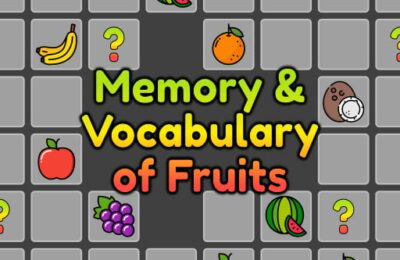 Memory &amp; Vocabulary of Fruits