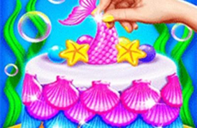 Mermaid Cake Cooking Design – Fun in Kitchen