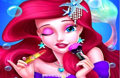 Mermaid Princess Makeup – Girl Fashion Salon game