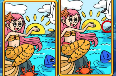 Mermaids: Spot The Differences