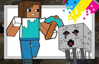 Minecraft Coloring Pages