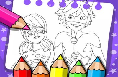 Miraculous Ladybug Coloring Book