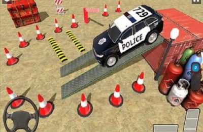 Modern Police Car Parking Sim 2022