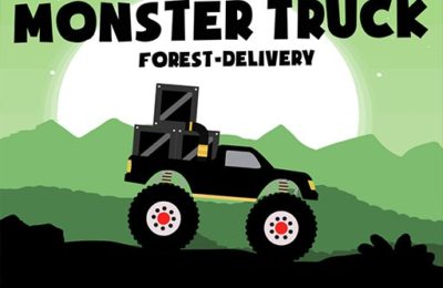 Monster Truck: Forest Delivery