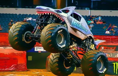 Monster Truck Racing Puzzle