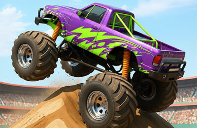 Monster Truck Stunt Game
