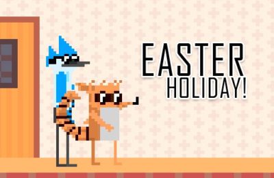 Mordecai and Rigby Easter Holiday