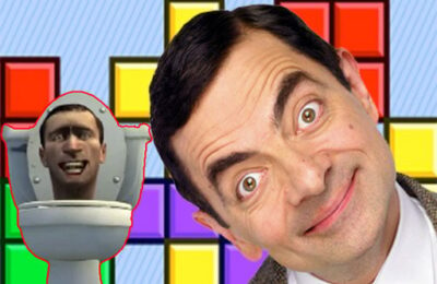 Mr Bean &amp; Skibidi Tetris