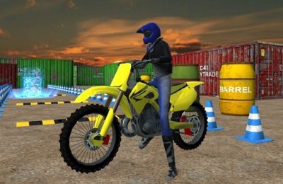 MSK Dirt bike stunt parking sim