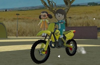 MSK Squid Game Motorcycle Stunts