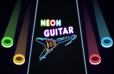 Neon Guitar Game