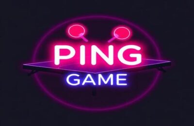 Neon Ping Pong