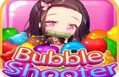 Nezuko Tanjiro Candy Bubble Shooter Rescue