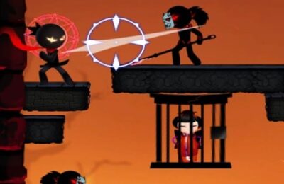 Ninja Stickman Warrior HTML5