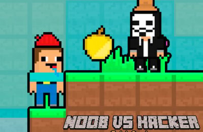 Noob vs Hacker Gold Apple