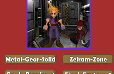 Nostalgic Playstation1 Quiz