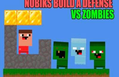 Nubiks build a defense vs zombies