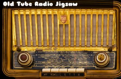 Old Tube Radio Jigsaw