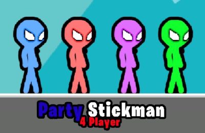 Party Stickman 4 Player