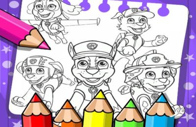 Paw Patrol Coloring Book