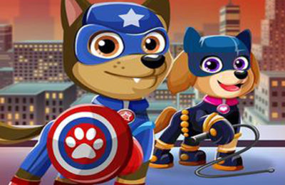 paw patrol superhero dress up