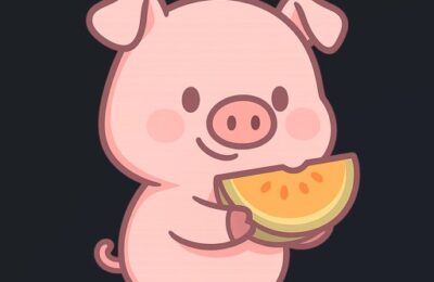 Piggy vs Watermelon