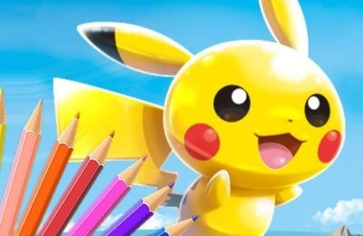 Pokémon Coloring Book Game