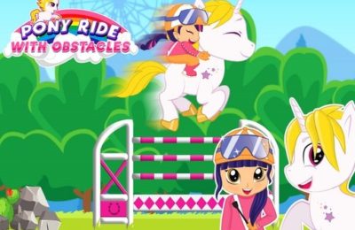 Pony Ride With Obstacles