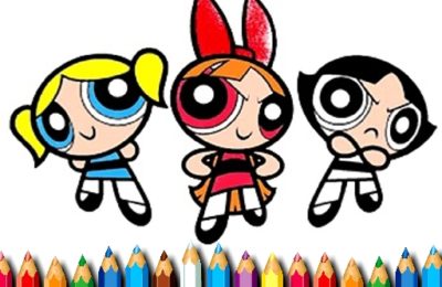 Powerpuff Girls Coloring