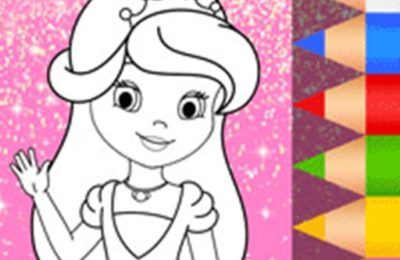 Princess Coloring Glitter – Art Game