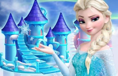 princess frozen doll house decoration