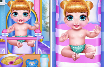 PRINCESS NEW BORN TWINS BABY CARE