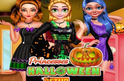 Princesses Halloween DressUp