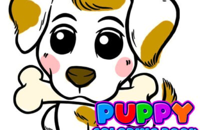 Puppy Coloring Book